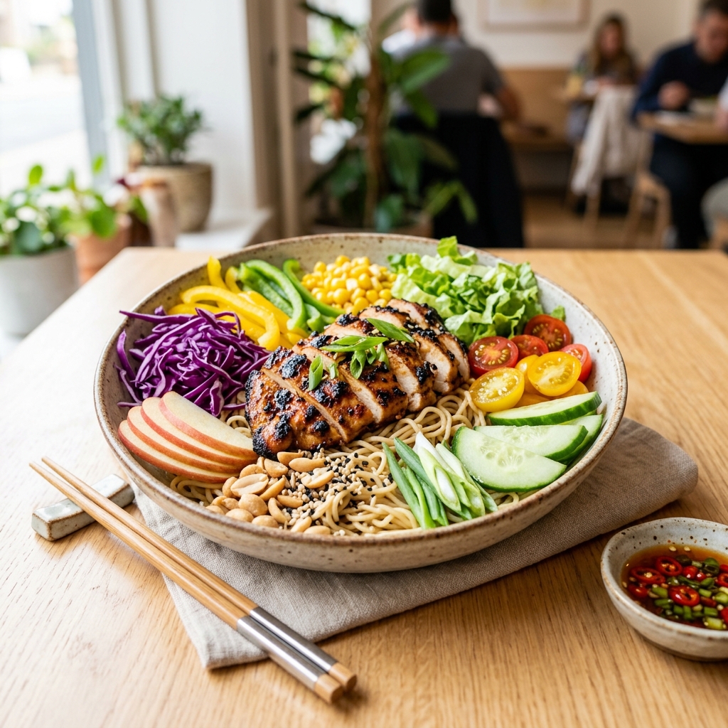 Seoul Fusion Chicken Bowl